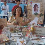 Circuito Literário Recicla Leitores SG - Luciene Prado e sua mesa linda