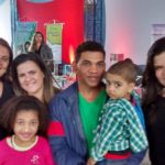 Circuito Literário Recicla Leitores SG - Marquinhos, Andreia e família