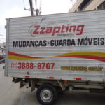 Evento Recicla Leitores Jacarepagua - Caminhão da Zzapting que carregou os livros para o evento