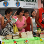 Evento Recicla Leitores Jacarepagua - Mesa cheia