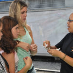 Evento Recicla Leitores Jacarepagua - Voluntaria Simone sempre ajudando