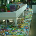 Evento Recicla Leitores no Solar do Jambeiro (Niterói) - Cantinho da leitura